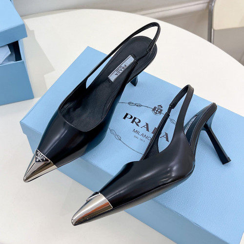 Prada Womens Shoes Sandals Casual Luxury Brand Pumps 7cm Heel with Original Box Whatsapp【+1-3239614486】