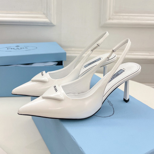 Prada Womens Shoes Sandals Casual Luxury Brand Pumps 7cm Heel with Original Box Whatsapp【+1-3239614486】