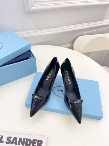 Prada Womens Shoes Sandals Casual Luxury Brand Pumps 7cm Heel with Original Box Whatsapp【+1-3239614486】