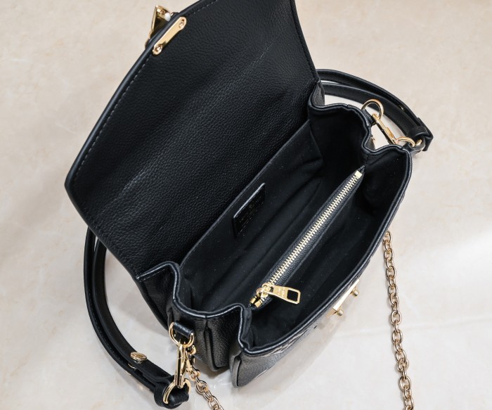 Louis Vuitton Womens Bags Crossbody Bag Luxury Brand Louis Vuitton Pochette Métis East West Monogram Empreinte Leather M22834 with Original Box Whatsapp【+1-3239614486】