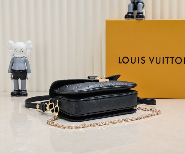 Louis Vuitton Womens Bags Crossbody Bag Luxury Brand Louis Vuitton Pochette Métis East West Monogram Empreinte Leather M22834 with Original Box Whatsapp【+1-3239614486】
