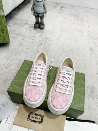 Gucci Womens Shoes Sneakers Luxury Brand WOMEN'S GUCCI TENNIS 1977 TRAINER 810569 FABZZ 9163 with Original Box whatsapp 【+1-3239614486】