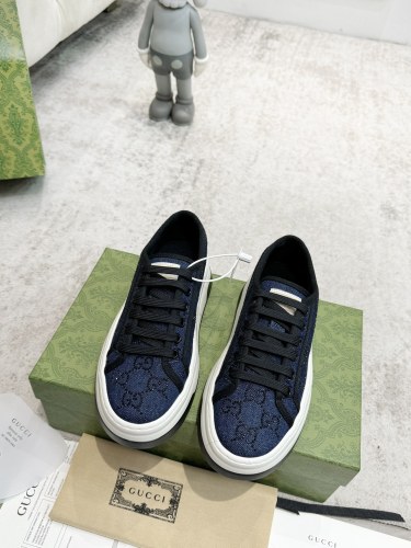 Gucci Womens Shoes Sneakers Luxury Brand WOMEN'S GUCCI TENNIS 1977 TRAINER 810569 FABZZ 9163 with Original Box whatsapp 【+1-3239614486】
