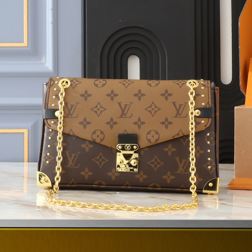 Louis Vuitton Womens Bags Crossbody Bag Luxury Brand Trunkie Monogram Canvas M14526 with Original Box Whatsapp【+1-3239614486】