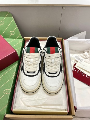 Gucci Womens Mens Unisex Shoes Sneakers Luxury Brand Fashion WOMEN'S GUCCI RE-WEB TRAINER with Original Box Whatsapp【+1-3239614486】