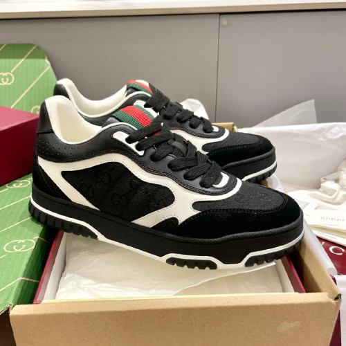 Gucci Womens Mens Unisex Shoes Sneakers Luxury Brand Fashion WOMEN'S GUCCI RE-WEB TRAINER with Original Box Whatsapp【+1-3239614486】