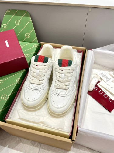 Gucci Womens Mens Unisex Shoes Sneakers Luxury Brand Fashion WOMEN'S GUCCI RE-WEB TRAINER with Original Box Whatsapp【+1-3239614486】
