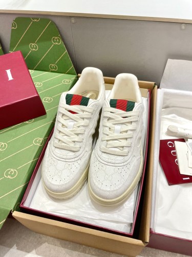 Gucci Womens Mens Unisex Shoes Sneakers Luxury Brand Fashion WOMEN'S GUCCI RE-WEB TRAINER with Original Box Whatsapp【+1-3239614486】
