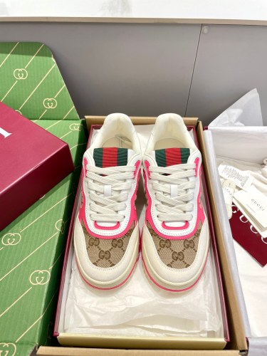 Gucci Womens Mens Unisex Shoes Sneakers Luxury Brand Fashion WOMEN'S GUCCI RE-WEB TRAINER with Original Box Whatsapp【+1-3239614486】