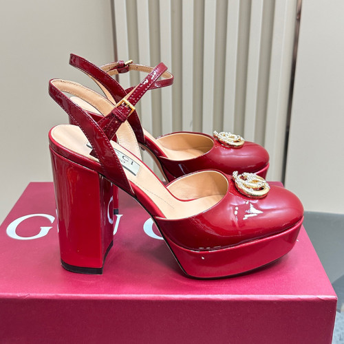 Gucci Womens Shoes Pumps Flat Heels 12cm Luxury Brand WOMEN'S PLATFORM SANDAL 794383 CLG00 6207 with Original Box whatsapp【+1-3239614486】
