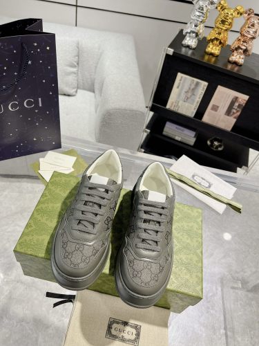 Gucci Mens Shoes Sneakers Luxury Brand Fashion MEN'S SCREENER TRAINER WITH WEB 777106 AAC72 9554 with Original Box Whatsapp【+1-3239614486】