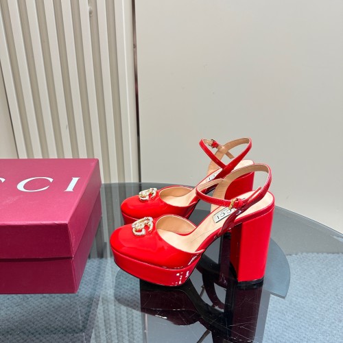 Gucci Womens Shoes Pumps Flat Heels 12cm Luxury Brand WOMEN'S PLATFORM SANDAL 794383 CLG00 6207 with Original Box whatsapp【+1-3239614486】