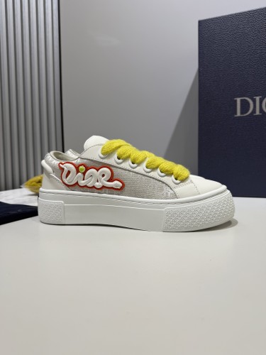 Dior Womens Shoes Sneakers Luxury Brand DIOR AND KAWS B33 Spin Sneaker -LIMITED AND NUMBERED EDITION Dior Oblique Canvas whatsapp【+1-3239614486】