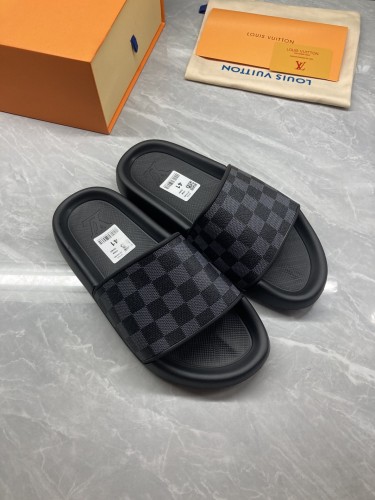 Louis Vuitton Womens Mens Shoes Sandals Slippers Luxury Brand Waterfront Mules 1AANNZ with Original Box Whatsapp 【+1-3239614486】