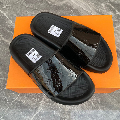 Louis Vuitton Womens Mens Shoes Sandals Slippers Luxury Brand Waterfront Mules 1AANNZ with Original Box Whatsapp 【+1-3239614486】