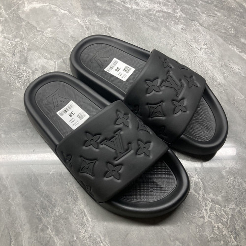 Louis Vuitton Womens Mens Shoes Sandals Slippers Luxury Brand Waterfront Mules 1AANNZ with Original Box Whatsapp 【+1-3239614486】