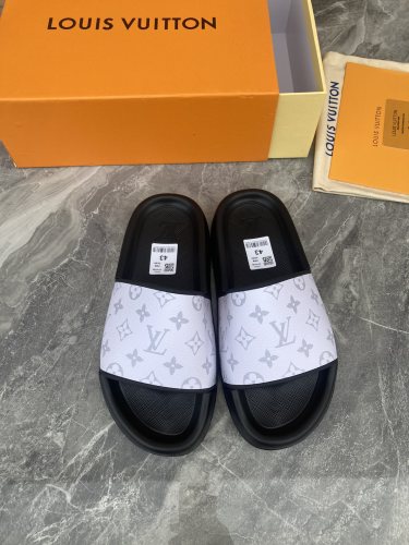 Louis Vuitton Womens Mens Shoes Sandals Slippers Luxury Brand Waterfront Mules 1AANNZ with Original Box Whatsapp 【+1-3239614486】