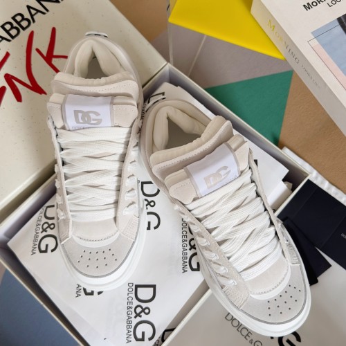 Dolce&Gabbana Men Shoes Sneakers Luxury Brand New Roma Skate Sneaker with Original Box Whatsapp 【+1-3239614486】
