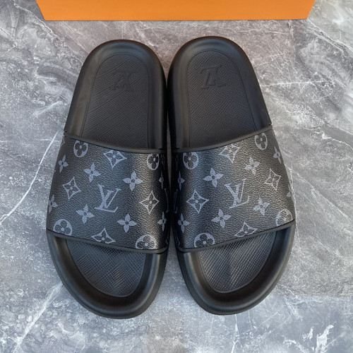 Louis Vuitton Womens Mens Shoes Sandals Slippers Luxury Brand Waterfront Mules 1AANNI with Original Box Whatsapp 【+1-3239614486】