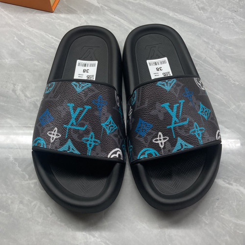 Louis Vuitton Womens Mens Shoes Sandals Slippers Luxury Brand Waterfront Mules 1AANNZ with Original Box Whatsapp 【+1-3239614486】