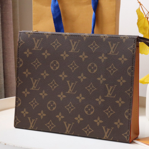 Louis Vuitton Mens Bags Clutch Luxury Brand Fashion Type Poche Toilette M83547 with Original Box WhatsApp 【+1-3239614486】
