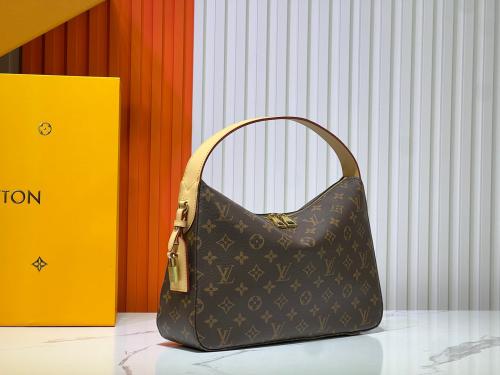 Louis Vuitton Womens Bags Handbags Luxury Brand Slouchy MM M12098 with Original Box Whatsapp【+1-3239614486】