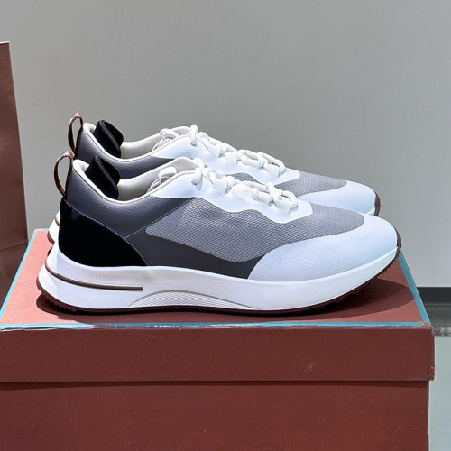 Loro Piana Mens Shoes Sneakers Casual Design Luxury Brand Fashion Shoes for Men with Original Box whatsapp 【+1-3239614486】
