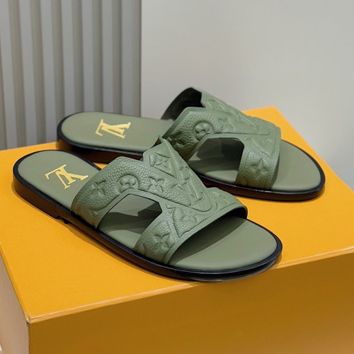 Louis Vuitton Mens Shoes Sandals Slippers Luxury Brand LV Oasis Mule 1ACHJB with Original Box Whatsapp 【+1-3239614486】