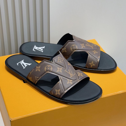 Louis Vuitton Mens Shoes Sandals Slippers Luxury Brand LV Oasis Mule 1ACHJB with Original Box Whatsapp 【+1-3239614486】