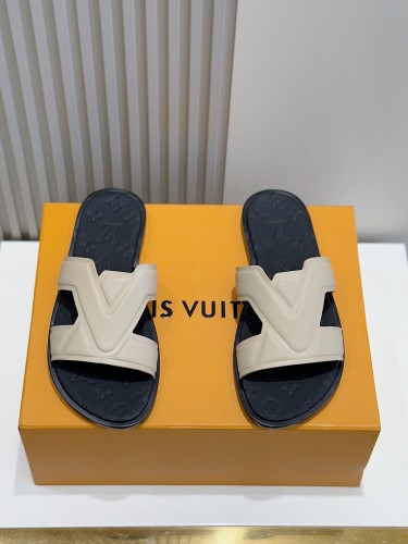 Louis Vuitton Mens Shoes Sandals Slippers Luxury Brand LV Oasis Mule 1ACHJB with Original Box Whatsapp 【+1-3239614486】