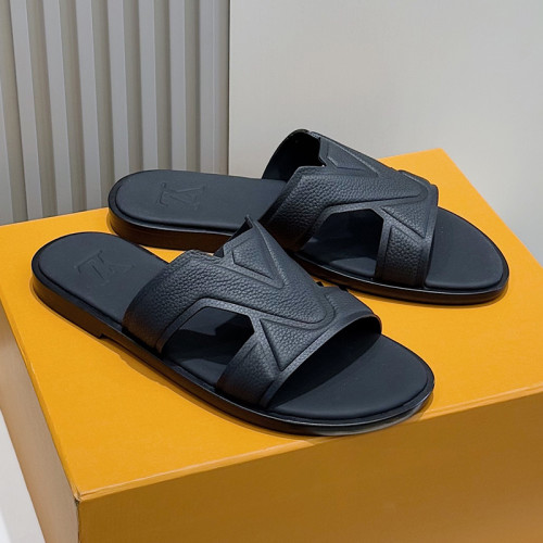 Louis Vuitton Mens Shoes Sandals Slippers Luxury Brand LV Oasis Mule 1ACHJB with Original Box Whatsapp 【+1-3239614486】