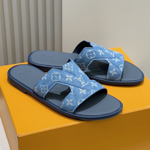 Louis Vuitton Mens Shoes Sandals Slippers Luxury Brand LV Oasis Mule 1ACHJB with Original Box Whatsapp 【+1-3239614486】