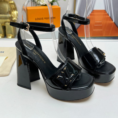 Louis Vuitton Womens Shoes Sandals Slippers Luxury Brand 11cm Heel LV Shake Platform Sandal 1ABVRO with Original Box Whatsapp 【+1-3239614486】