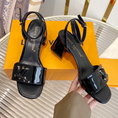 Louis Vuitton Womens Shoes Sandals Slippers Luxury Brand 5cm Heel LV Shake Platform Sandal 1ABVRO with Original Box Whatsapp 【+1-3239614486】