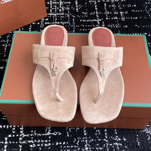 Loro Piana Womens Shoes Slippers Casual Design Luxury Brand Fashion Sandals Shoes for Women with Original Box whatsapp 【+1-3239614486】