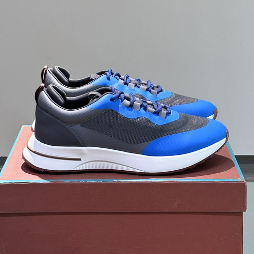 Loro Piana Mens Shoes Sneakers Casual Design Luxury Brand Fashion Shoes for Men with Original Box whatsapp 【+1-3239614486】