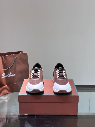 Loro Piana Mens Shoes Sneakers Casual Design Luxury Brand Fashion Shoes for Men with Original Box whatsapp 【+1-3239614486】