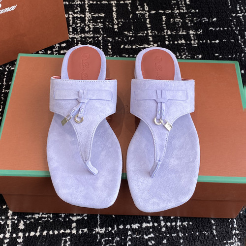 Loro Piana Womens Shoes Slippers Casual Design Luxury Brand Fashion Sandals Shoes for Women with Original Box whatsapp 【+1-3239614486】