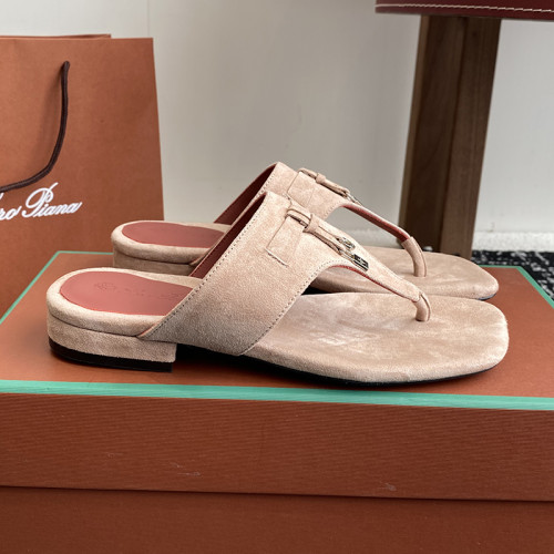 Loro Piana Womens Shoes Slippers Casual Design Luxury Brand Fashion Sandals Shoes for Women with Original Box whatsapp 【+1-3239614486】