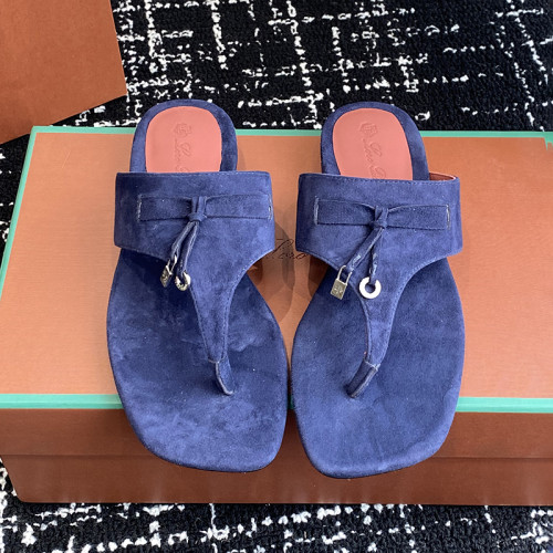 Loro Piana Womens Shoes Slippers Casual Design Luxury Brand Fashion Sandals Shoes for Women with Original Box whatsapp 【+1-3239614486】