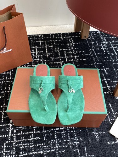 Loro Piana Womens Shoes Slippers Casual Design Luxury Brand Fashion Sandals Shoes for Women with Original Box whatsapp 【+1-3239614486】