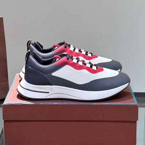 Loro Piana Mens Shoes Sneakers Casual Design Luxury Brand Fashion Shoes for Men with Original Box whatsapp 【+1-3239614486】