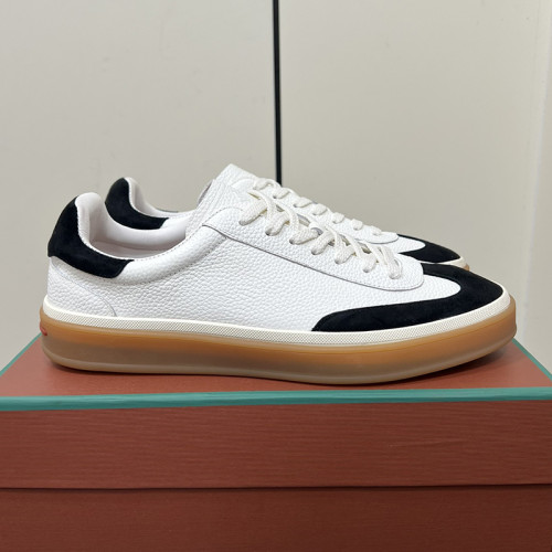 Loro Piana Mens Shoes Sneakers Casual Design Luxury Brand Tennis Walk Sneaker Suede Calf Split with Original Box whatsapp 【+1-3239614486】