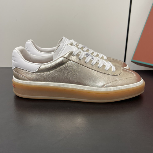 Loro Piana Mens Shoes Sneakers Casual Design Luxury Brand Tennis Walk Sneaker Suede Calf Split with Original Box whatsapp 【+1-3239614486】