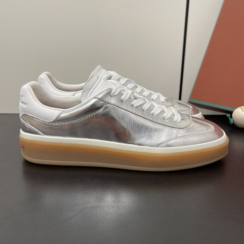 Loro Piana Mens Shoes Sneakers Casual Design Luxury Brand Tennis Walk Sneaker Suede Calf Split with Original Box whatsapp 【+1-3239614486】