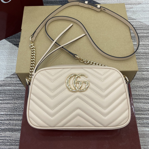 Gucci Womens Bags GG MARMONT SMALL CAMERA BAG Gucci shoulder bag Luxury Brand with Original Box 447632 DTD1T 9022
