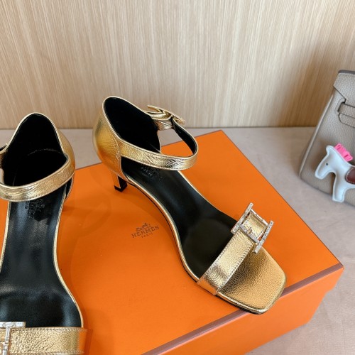Hermes Womens Shoes Sandals 4cm 7cm 10cm Heel Casual Fashion Judy 70 Sandals Luxury Brand with Original Box Whatsapp【+1-3239614486】