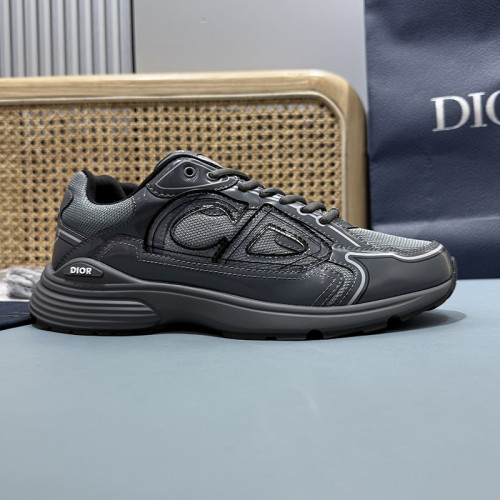 Dior Mens Shoes Sneakers Luxury Brand B30 SNEAKER Mesh and Technical Fabric 3SN279ZND_H000 with Original Box Whatsapp【+1-3239614486】