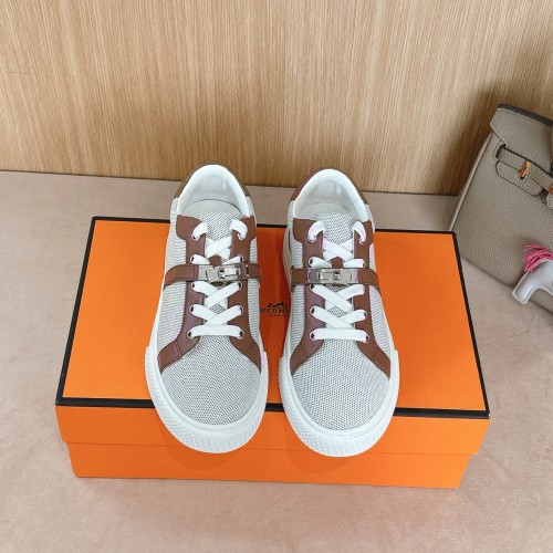 Hermes Womens Casual Shoes Fashion Sneakers Luxury Brand with Original Box Whatsapp【+1-3239614486】