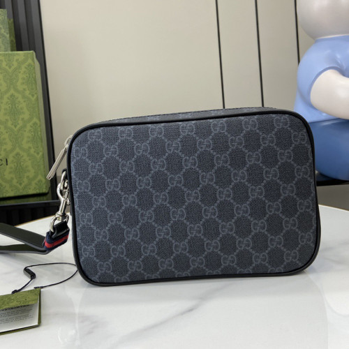 Gucci Womens Mens Unisex Bags Clutch Bag Luxury Brand GG BLACK SMALL POUCH 792096 FADJA 1042 with Original Box Whatsapp【+1-3239614486】